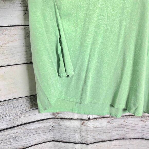 LuLaRoe Mint Green Irma Hi-Low Tunic Top L - Picture 3 of 7